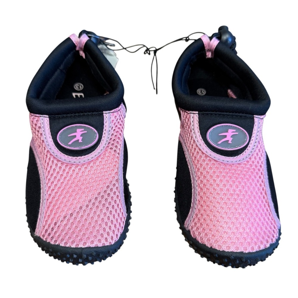 Girls ESCA water shoes. Youth size 13. Pink/Black